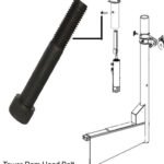 Replacement Chief Frame Machine Tower Head Bolt