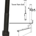 Replacement Chief Frame Machine Tower Ram Bolt lower