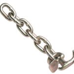 Mo-Clamp 6306 GM "R" Hook with 3/8" X 11" Chain
